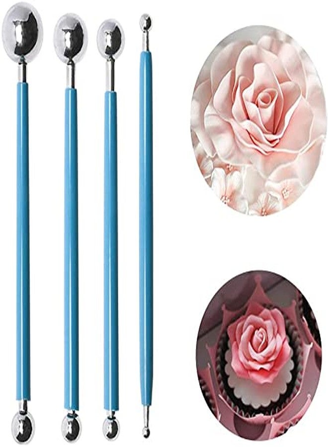 URBAN BOX Dotting Tools 9Pcs Ball Embossing Stylus Set for Mandala Rock Painting Pottery Clay Modeling Carbon Transfer Paper Nail Art Ornaments Art Craft DIY(4 Ball Tools & 5 Acrylic Dotting Tools) - Image 4
